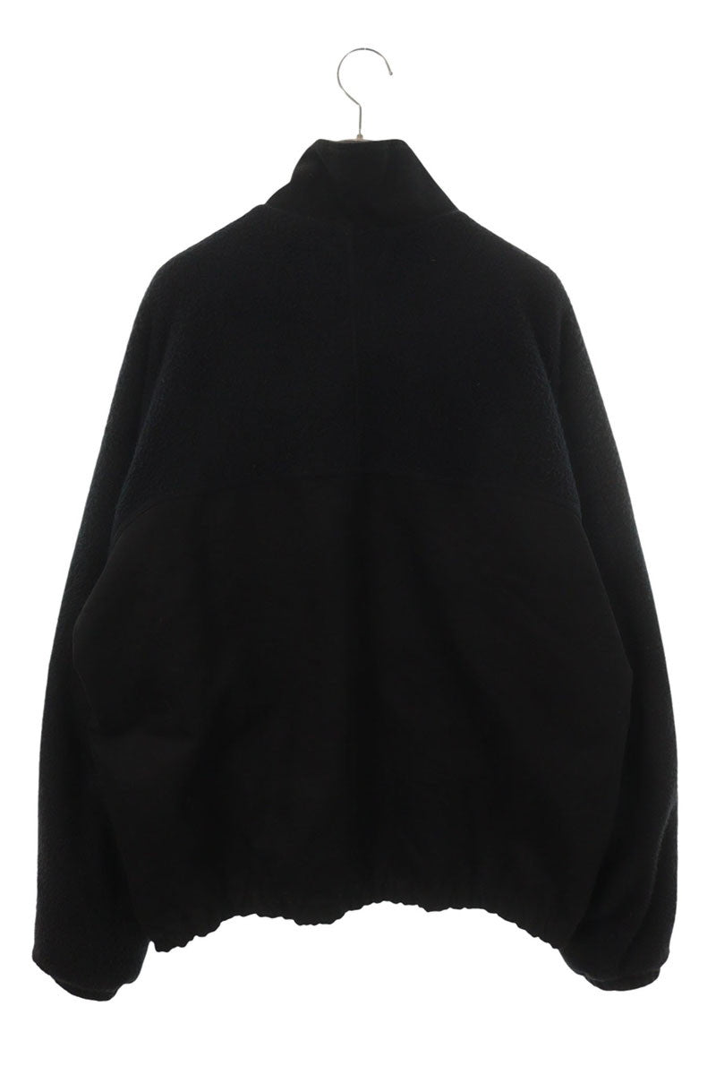 DRKSHDW Half-Zip Flowy Cotton Blouson Black Size S