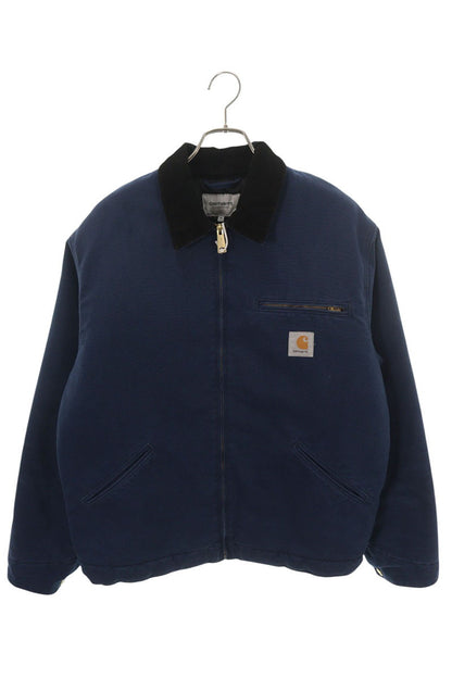 Carhartt OG DETROIT JACKET Cotton Blouson Navy Size M