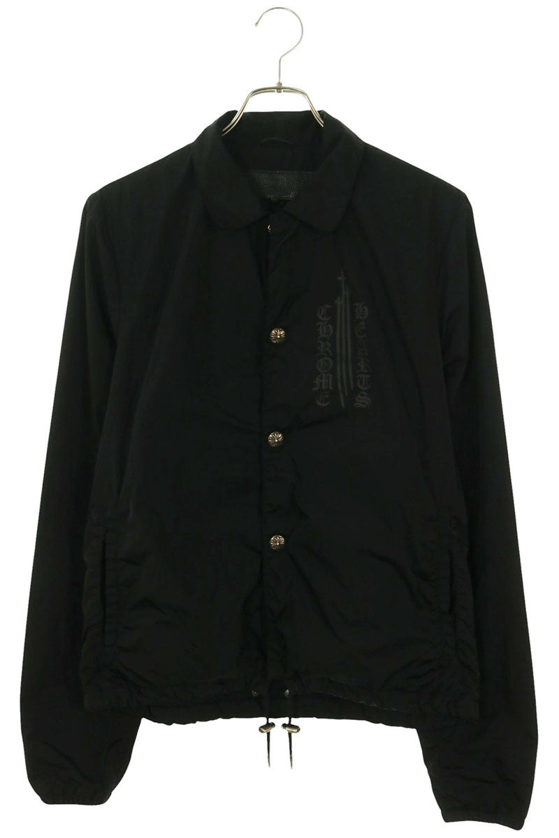 Chrome Hearts RIGGINS FBRC English Print Jacket Black Size S