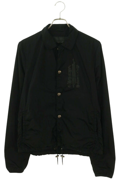 Chrome Hearts RIGGINS FBRC English Print Jacket Black Size S