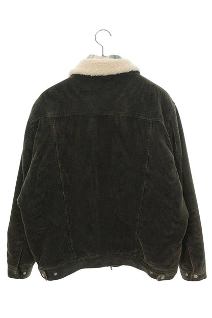 KITH Check Lined Corduroy Boa Blouson Olive Size L
