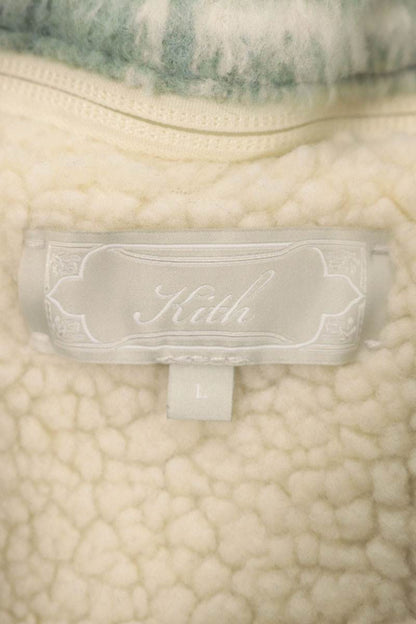 KITH Check Lined Corduroy Boa Blouson Olive Size L