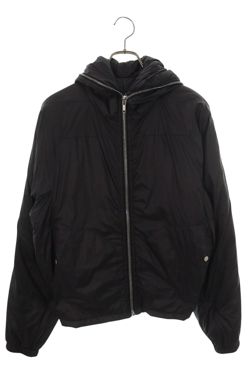 DRKSHDW SEALED WINDBREAKER Hooded Padded Nylon Black Size XS