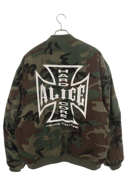 ALICE HOLLYWOOD Reversible Custom Bomber Blouson Size L
