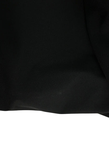 MONCLER Silicone Logo Patch Nylon Blouson Black Size 3