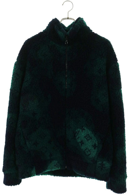 LOUISVUITTON 23SS Monogram Jacquard Camo Fleece Size M