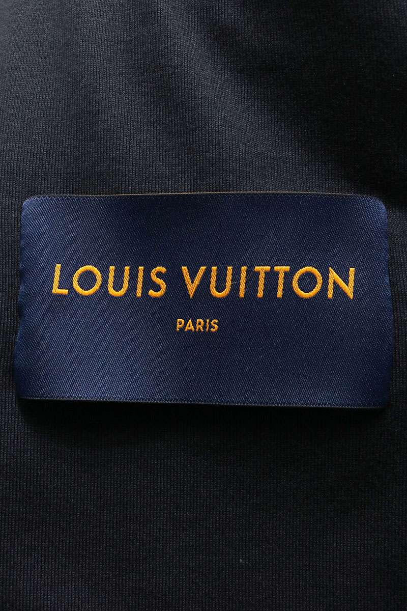 LOUISVUITTON 23SS Monogram Jacquard Camo Fleece Size M