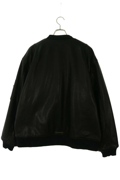 Chrome Hearts ON TARGET CH Leather Jacket Black Size XL