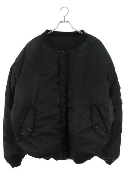 VETEMENTS 18AW Reversible MA-1 Bomber Jacket Black Size S