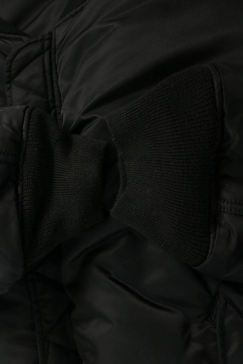 VETEMENTS 18AW Reversible MA-1 Bomber Jacket Black Size S