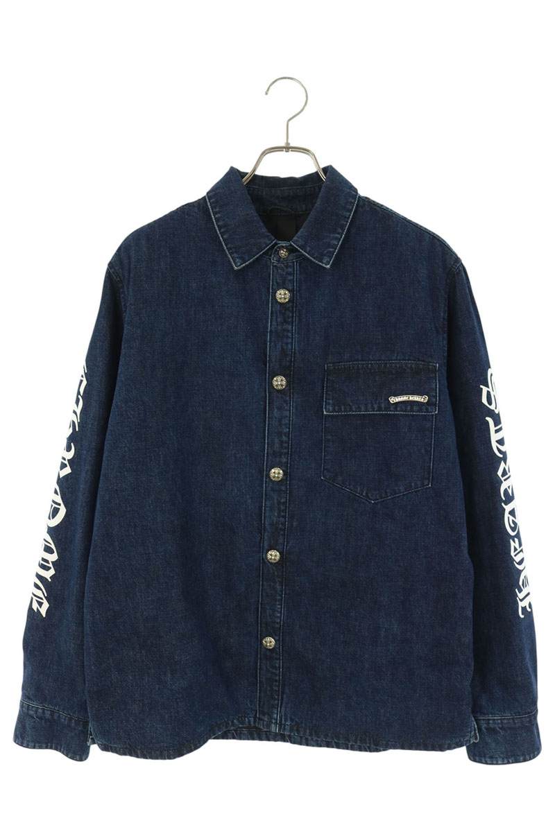 Chrome Hearts WORKN JNKYD PLD Padded Jacket Indigo Size M