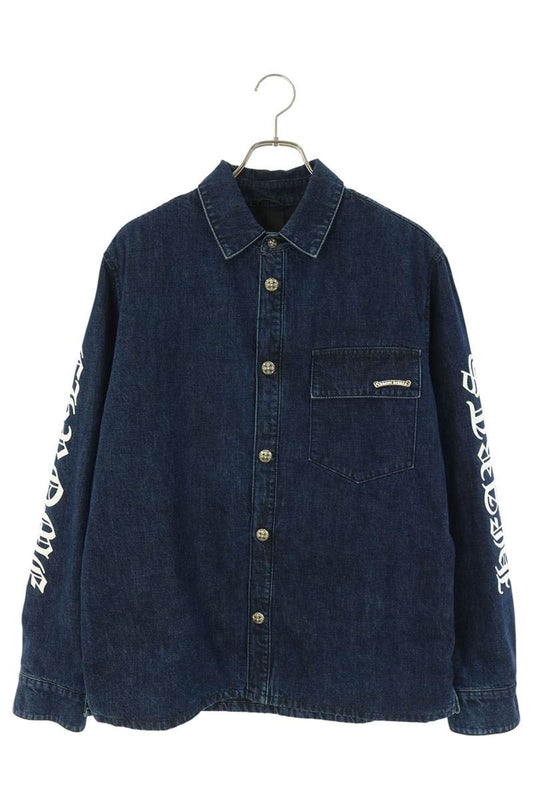 Chrome Hearts WORKN JNKYD PLD Padded Jacket Indigo Size M