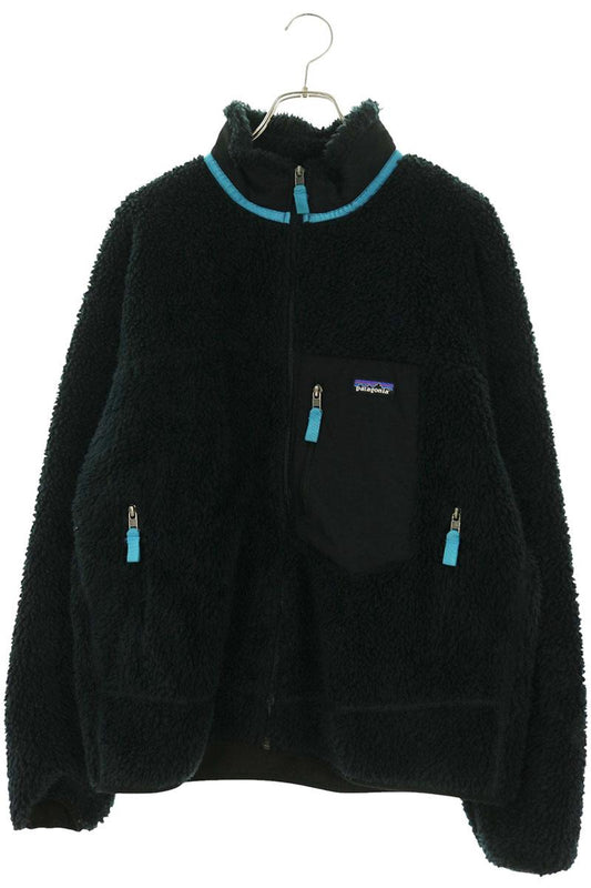 Patagonia Classic Retro-X Fleece Jacket Black Blue Size L