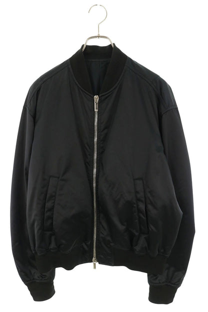 DIOR Back Logo Embroidered Nylon Jacket Black Size 50