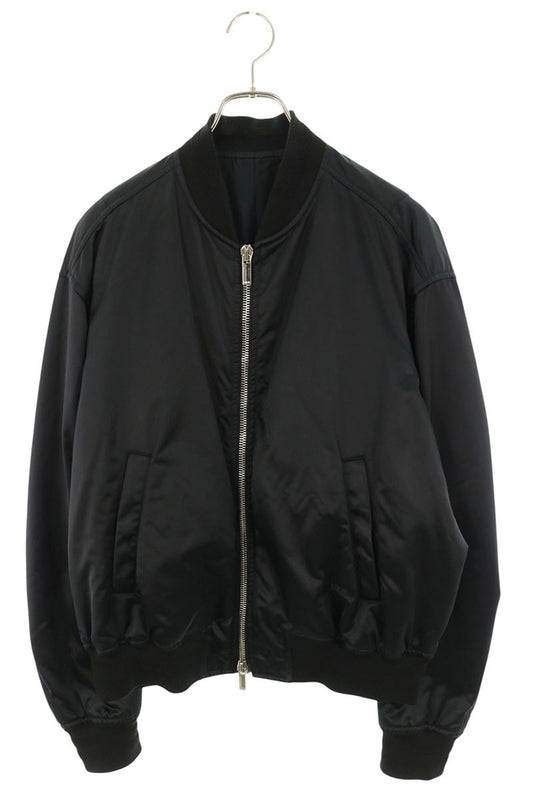 DIOR Back Logo Embroidered Nylon Jacket Black Size 50