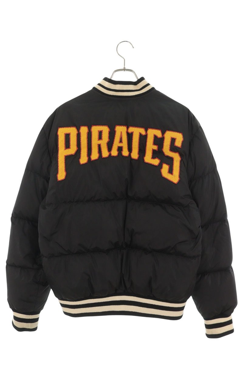 GUCCI Logo Patch Nylon Down Jacket Black Size 48