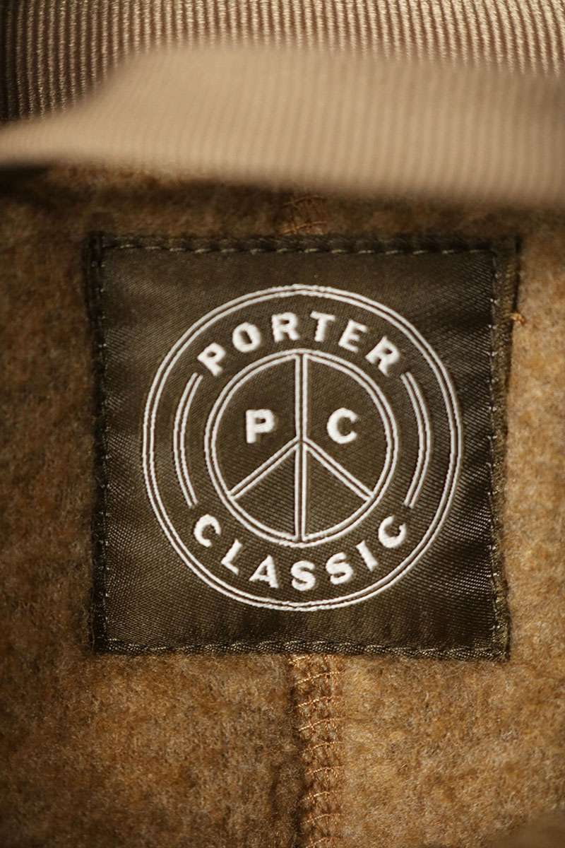 Porter Classic Fleece Shirt Jacket Brown Size 3