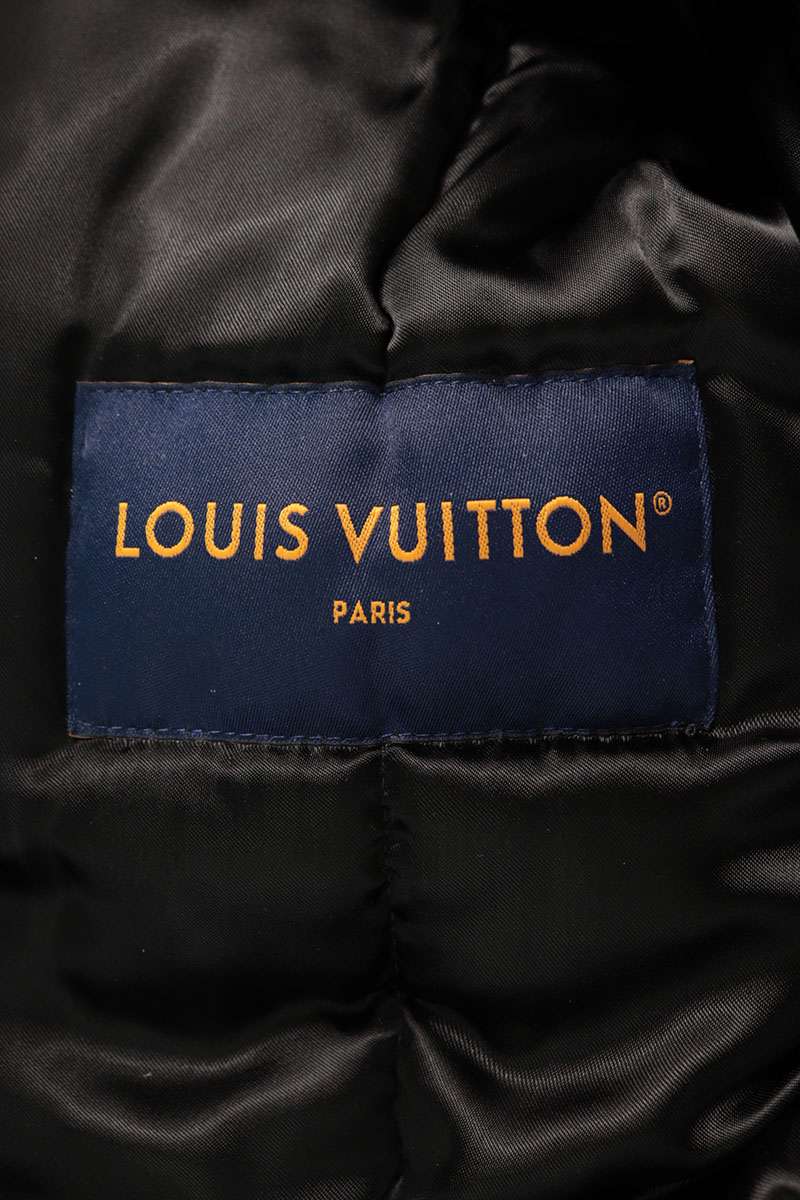 LOUISVUITTON 25SS Embellished Nylon Baseball Jacket Size 52