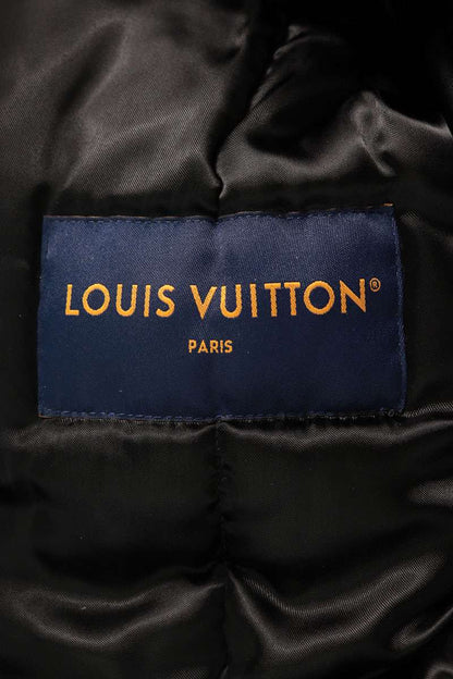 LOUISVUITTON 25SS Embellished Nylon Baseball Jacket Size 52