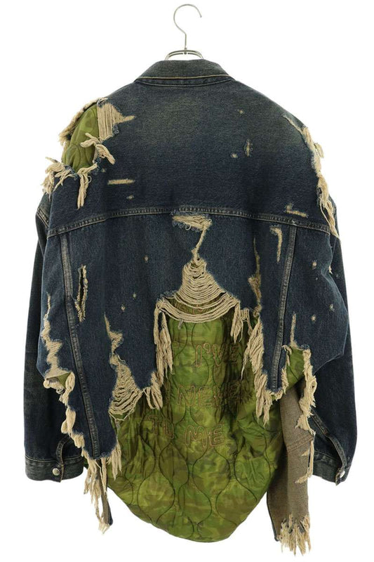 MIHARAYASUHIRO Double Layered Denim Jacket Multi Size 48