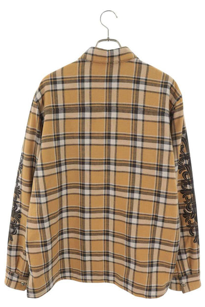 Chrome Hearts WORKN JNKYD PLD Floral Shirt Jacket Size XL