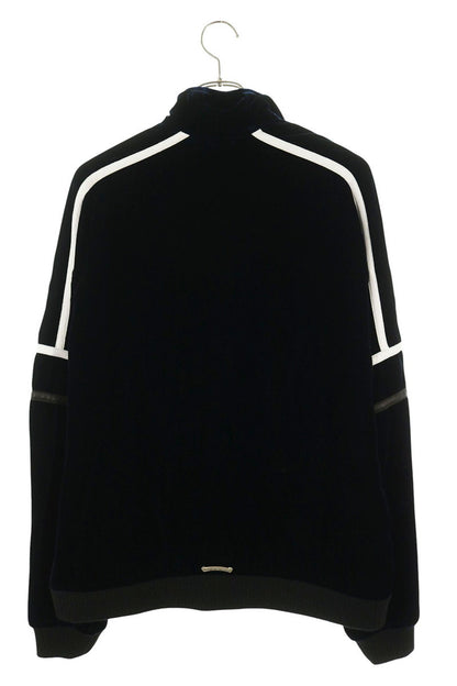 Chrome Hearts Velvet Logo Embroidered Track Jacket Size L