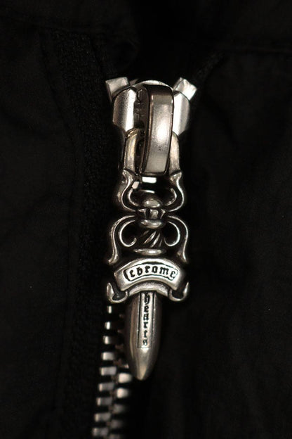 Chrome Hearts CH Dagger Zip Jacket Black/Silver Size L