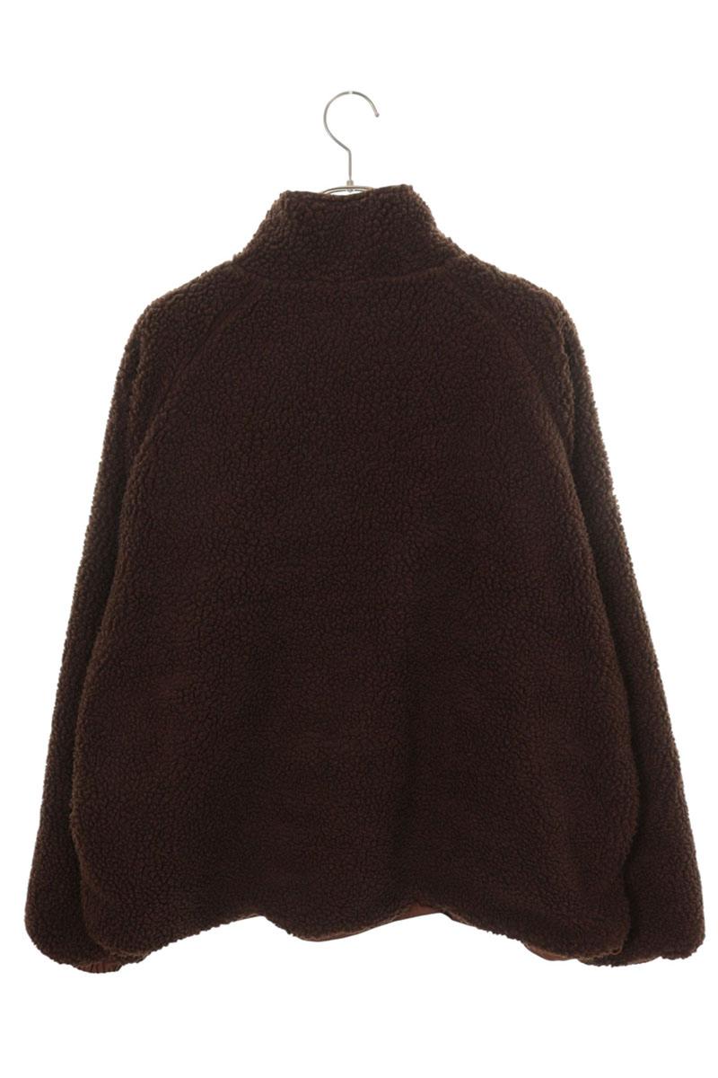 love ear art Logo Embroidered Reversible Jacket Brown Size L
