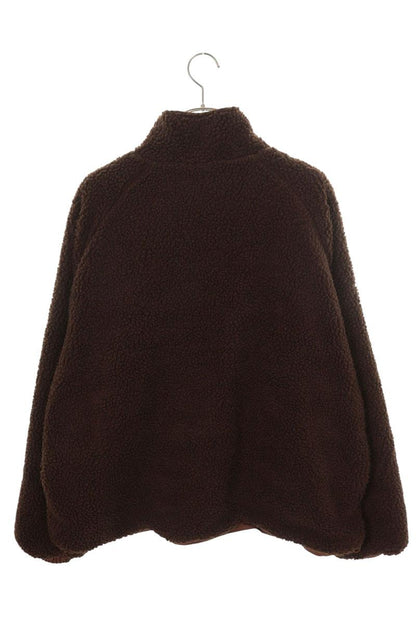 love ear art Logo Embroidered Reversible Jacket Brown Size L