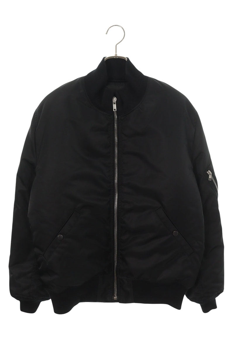 DRKSHDW Tankers Zip-Up Nylon Bomber Jacket Black Size M
