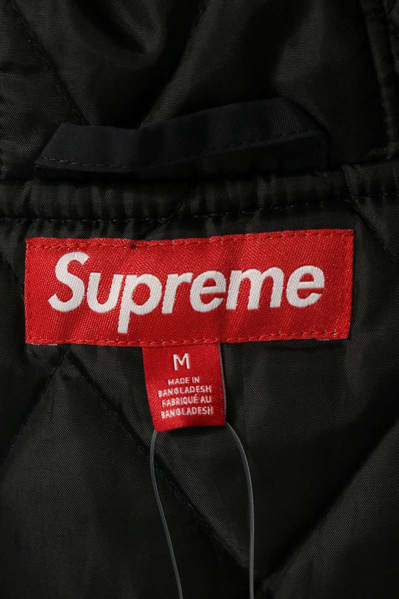 SUPREME 25AW x ANTIHERO Hooded Stadium Jacket Black Size M