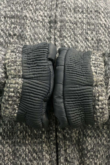 KITH Tweed Zip-Up Blouson Gray Size XXL