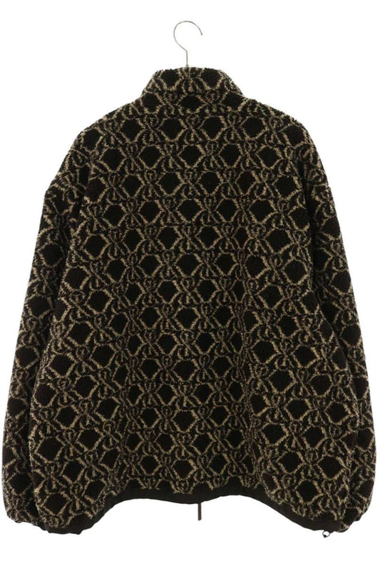 KITH Pinehurst Sherpa Full Zip Jacket Brown Size XXL