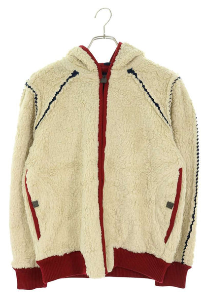 CHANEL Boa Fleece Jacket Multi Size 40
