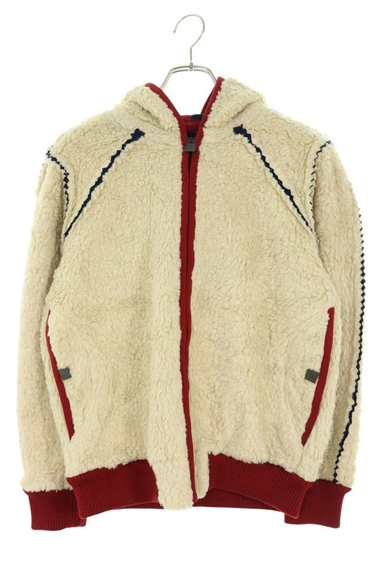 CHANEL Boa Fleece Jacket Multi Size 40