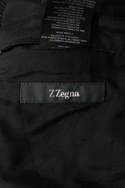 Z ZEGNA Padded Layered Jacket Navy Size M
