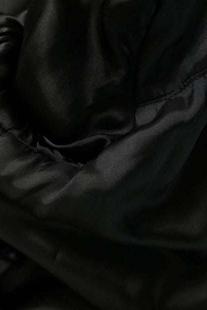 Rick Owens Nylon Zip Flight Jacket Black Size 50