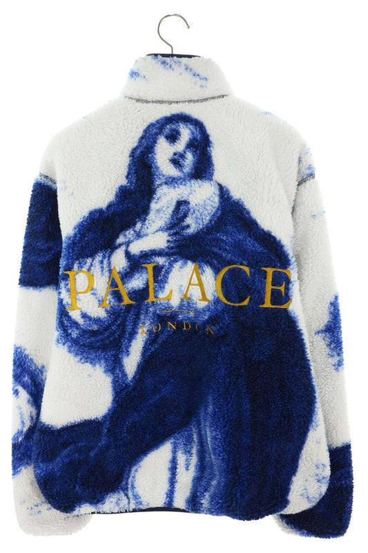 Palace 25AW Holy Grail Funnel Jacket White/Blue Size M