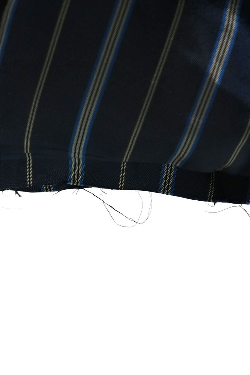 Maison Margiela Padded Stripe Shirt Jacket Blue Size 46
