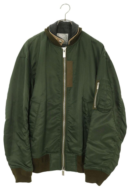 Sacai 17AW Layered Bomber Jacket Multi Size 2