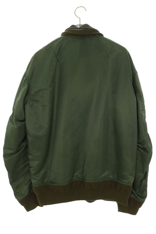 Sacai 17AW Layered Bomber Jacket Multi Size 2