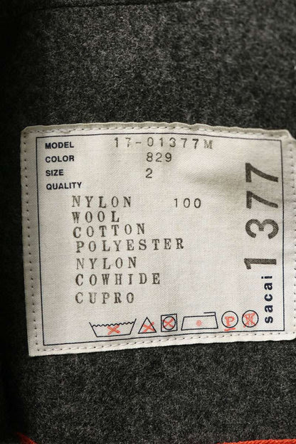 Sacai 17AW Layered Bomber Jacket Multi Size 2