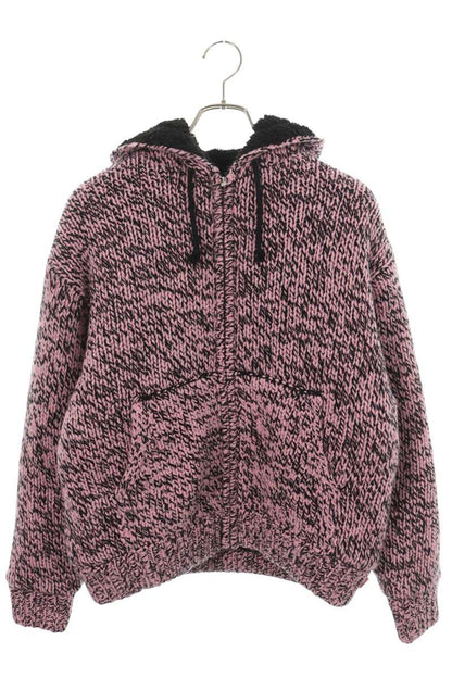 SUPREME 25AW Faux Shearling Lined Zip Up Jacket Pink Size S