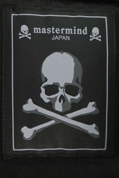 mastermind Back Skull MA-1 Bomber Jacket Black Size XL