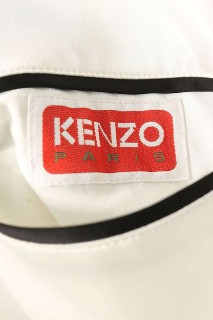 KENZO Elephant Embroidery Wool Blend Jacket Multi Size M