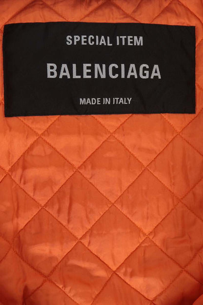 BALENCIAGA 663083 TKD01 Logo Patch Nylon Blouson Size 48