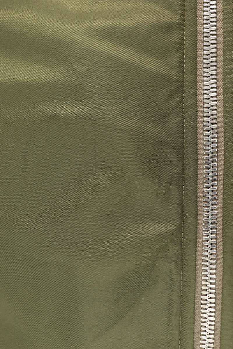 BOTTEGA VENETA Padded Nylon Bomber Jacket Olive Size 50