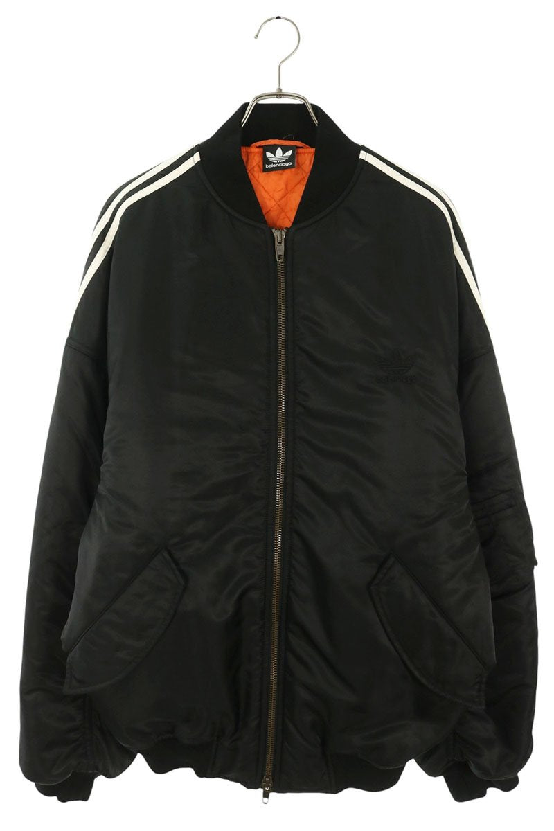 BALENCIAGA 23SS x adidas Sideline Bomber Jacket Size 46