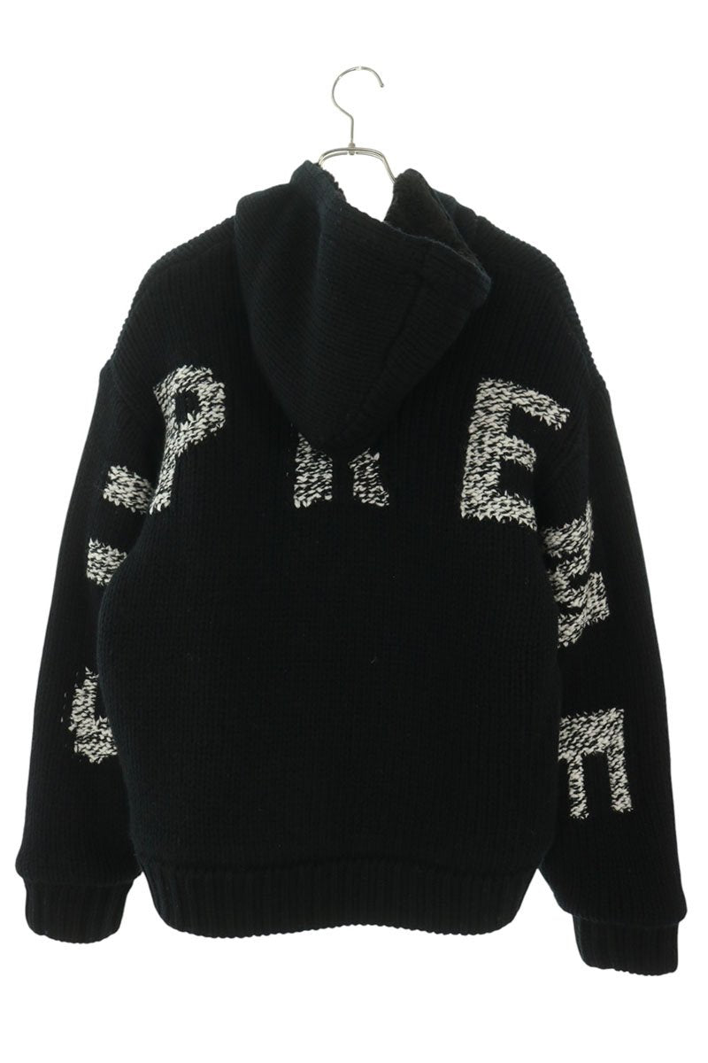 SUPREME 25AW Faux Shearling Zip Hoodie Black Blouson Size M