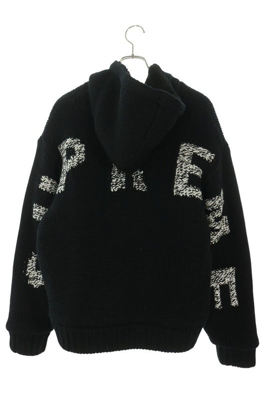 SUPREME 25AW Faux Shearling Zip Hoodie Black Blouson Size M